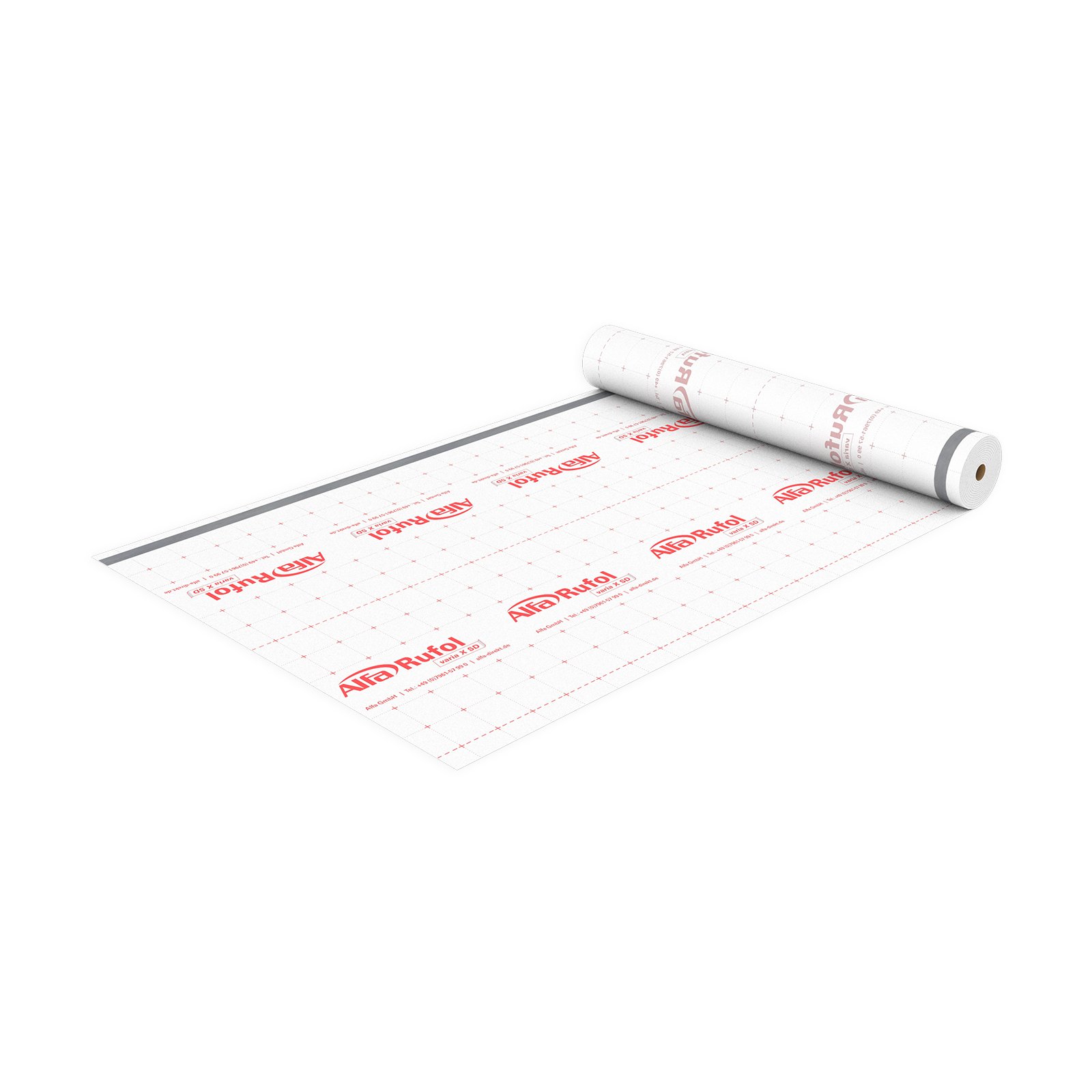 3 x Alfa Rufol varia X SD (Dampfbremse) mit Selbstklebestreifen | 1,5 m x 50 m (75 m²) | Allround-Dampfbremse Renovierungsbremse