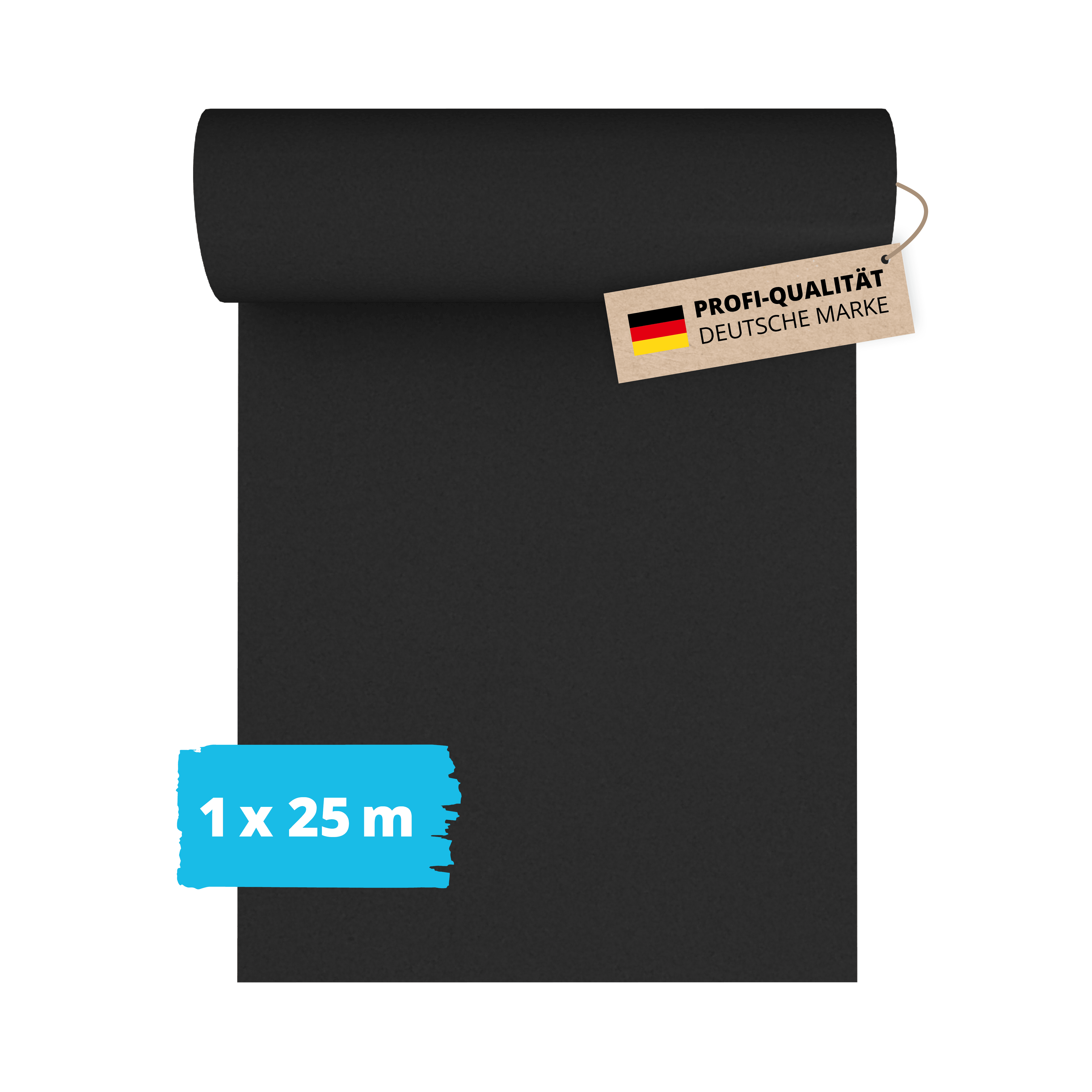 25 m² Alfa Unkrautvlies 1 m x 25 m | Vlies Pflanzenvlies | Gartenvlies UV-stabilisierte und verrottungsfest | Thermisch mechanisch verfestigtes