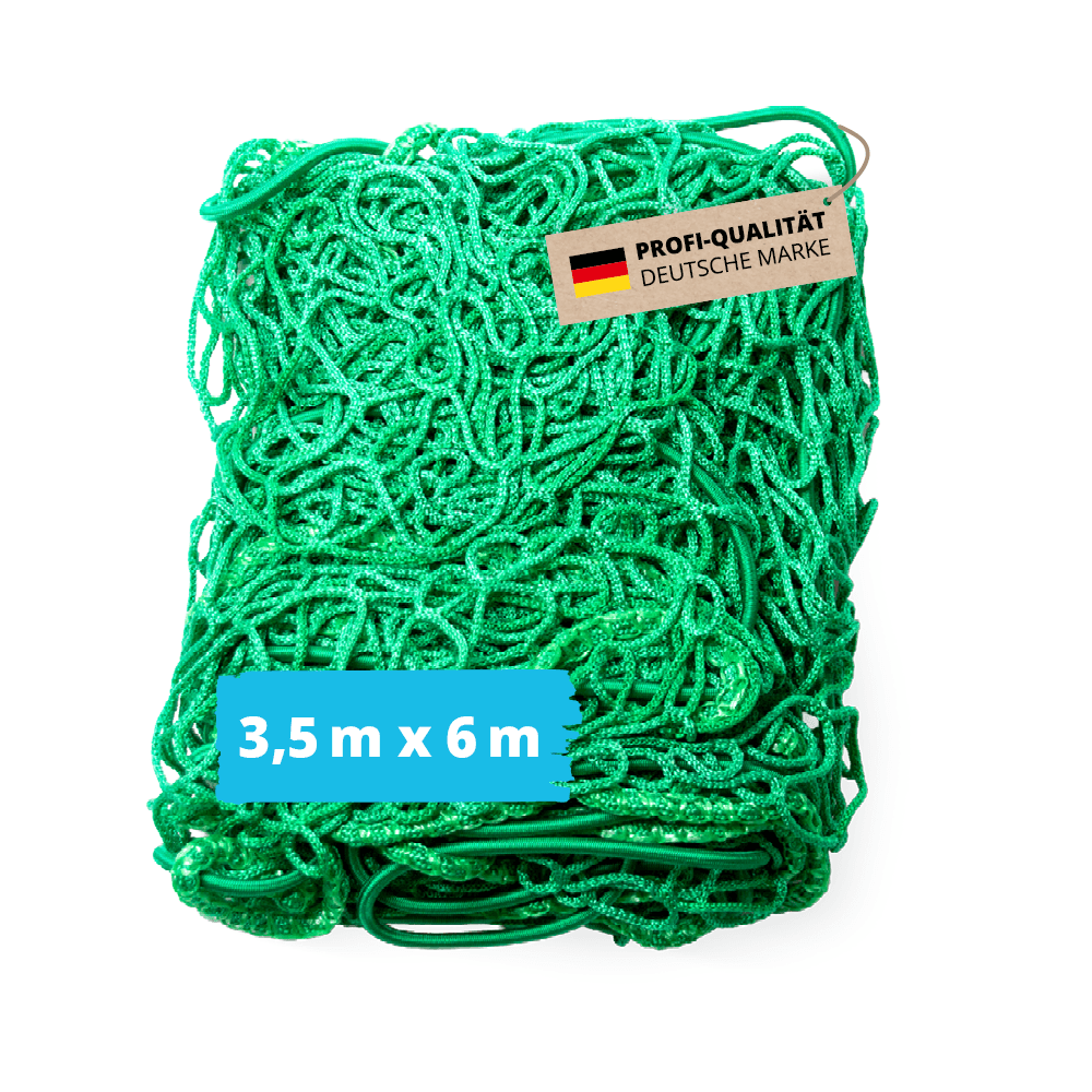 3x Alfa Abdecknetz 3,5 m x 6 m Anhängernetz Ladungssicherung Gepäcknetz Containernetz PKW-Anhänger PKW Kofferraum Bus Transporter Pritsche