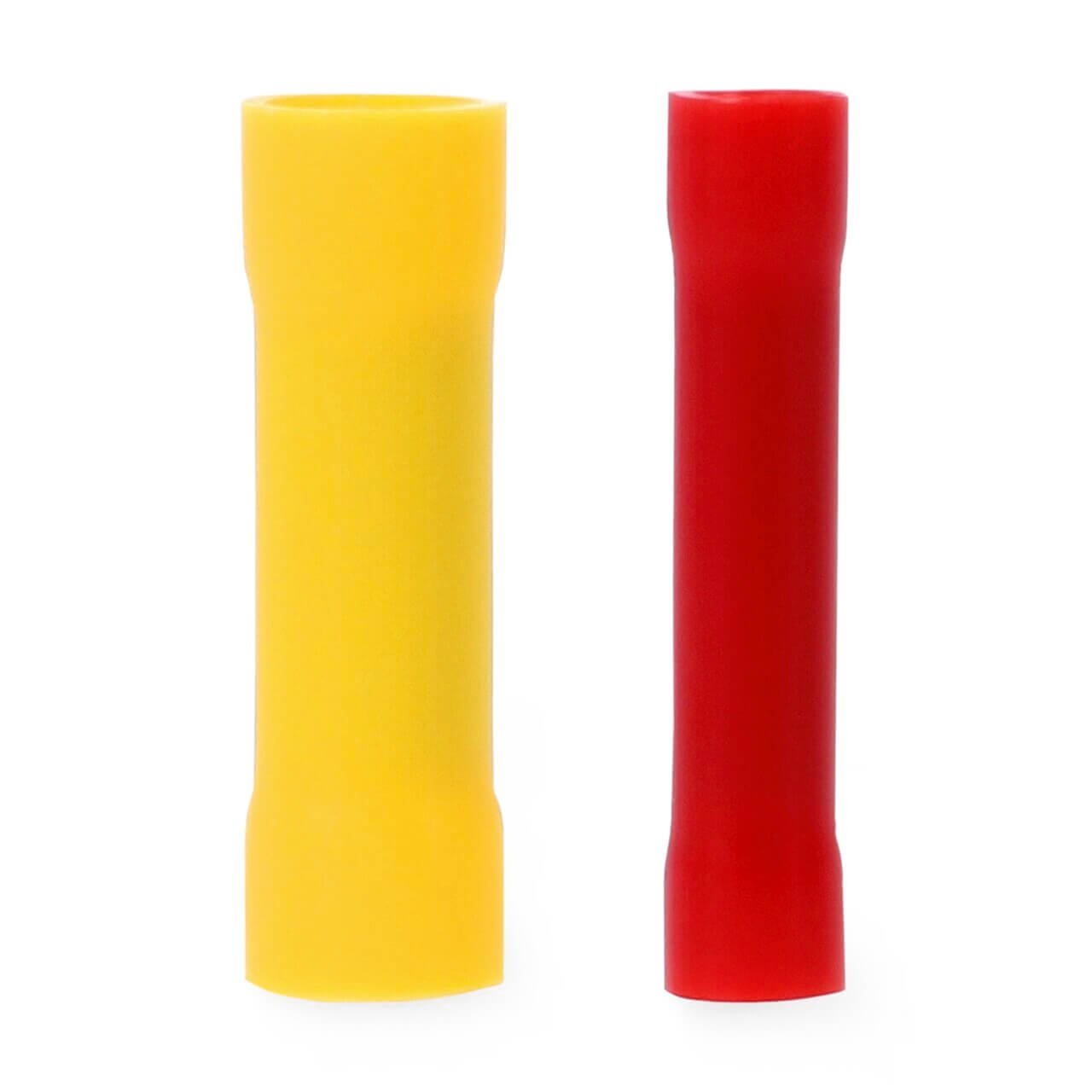 500 x Alfa Stoßverbinder mit galvanischer Verzinnung | blau | zur Verbindung von Leitungen in Verteilerdosen oder Anschlusskästen | Verlängerung und