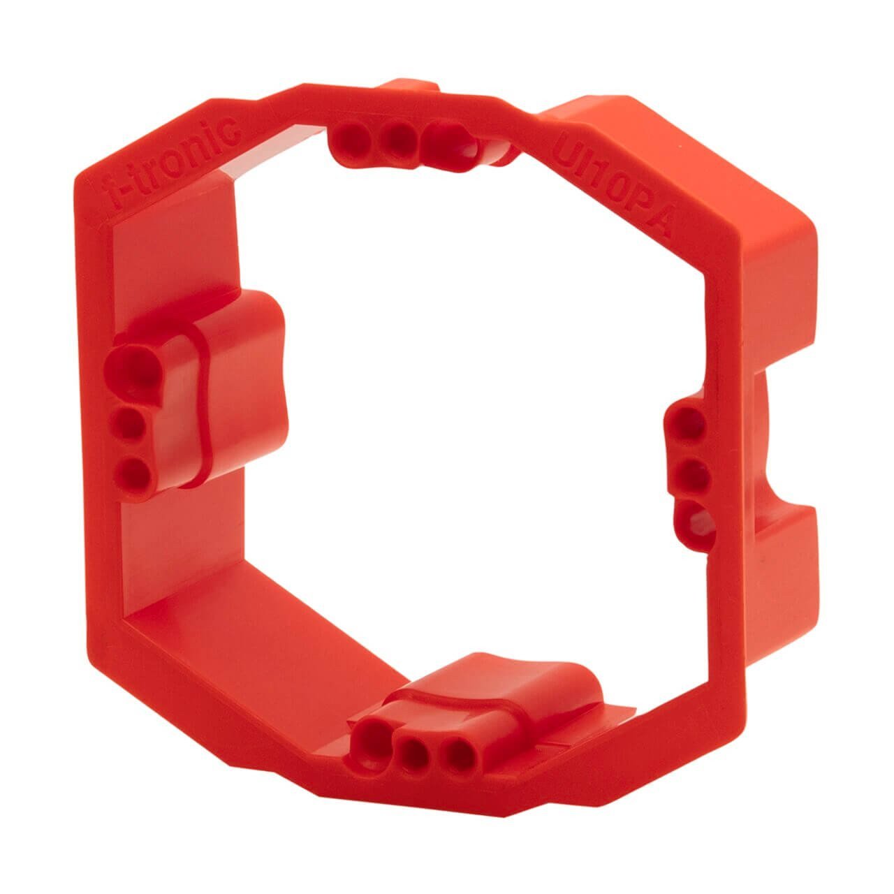 60x F-Tronic Putzausgleich für UI-Dosen | Tiefe: 10-25 mm | mit integriertem Aufbau-Abzweigring | zum Ausgleich unterschiedlicher Putzstärken zwischen