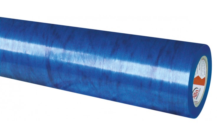 Alfa Schutzfolie blau 500 mm x 100 m - Blaue, selbstklebende Schutzfolie für glatte Oberflächen