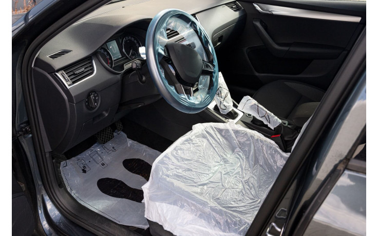 Alfa KFZ-Innenraumschutz Set - 200x Einweg-Sitzbezüge-Set für PKW