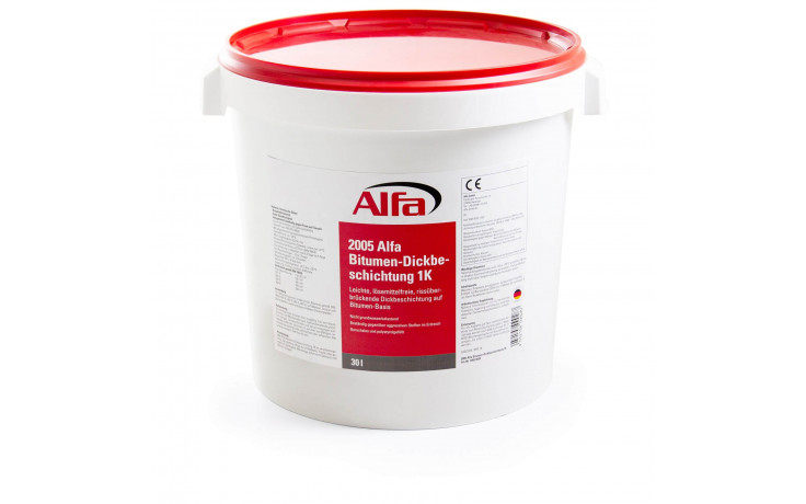Alfa Bitumen-Dickbeschichtung 1K