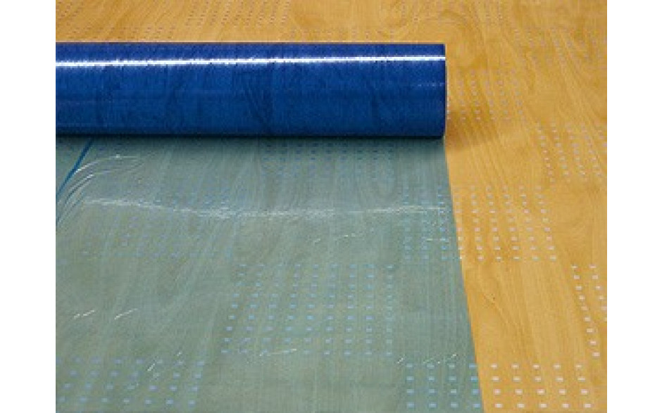Schutzfolie 100 m x 90 cm Rolle, selbstklebend, blau kaufen bei HENI