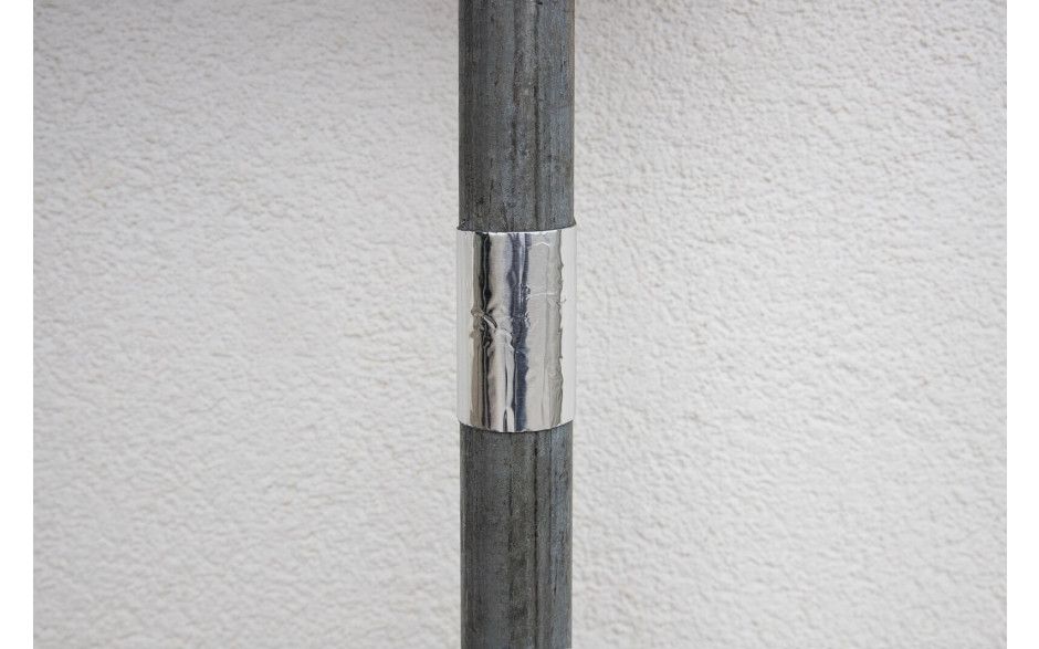 Butylband 50 mm breit 0,8 mm stark Alu verstärkt