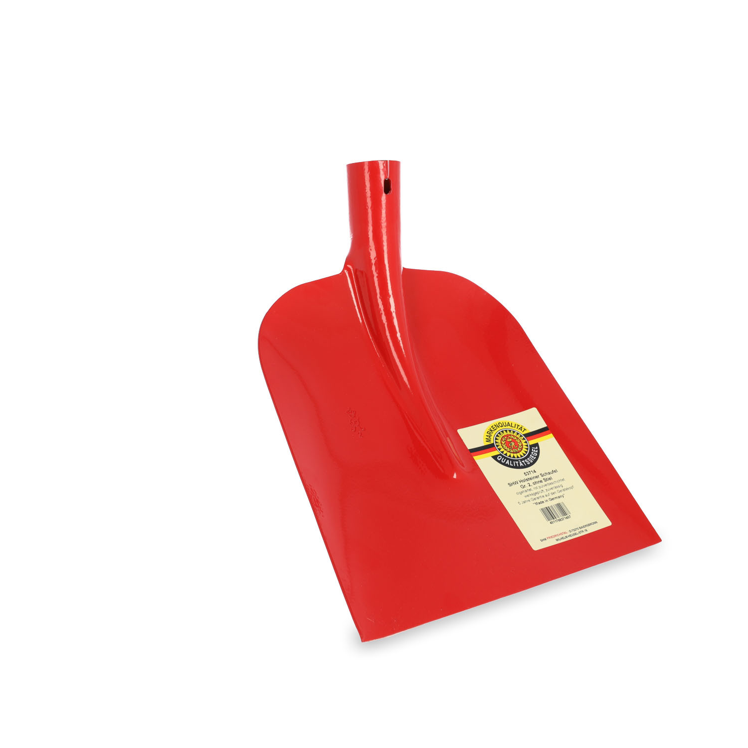 Ideal Holsteiner Schaufel 3/4Geh 4/2 - Hochwertige Gartenschaufel Ohne Stiel