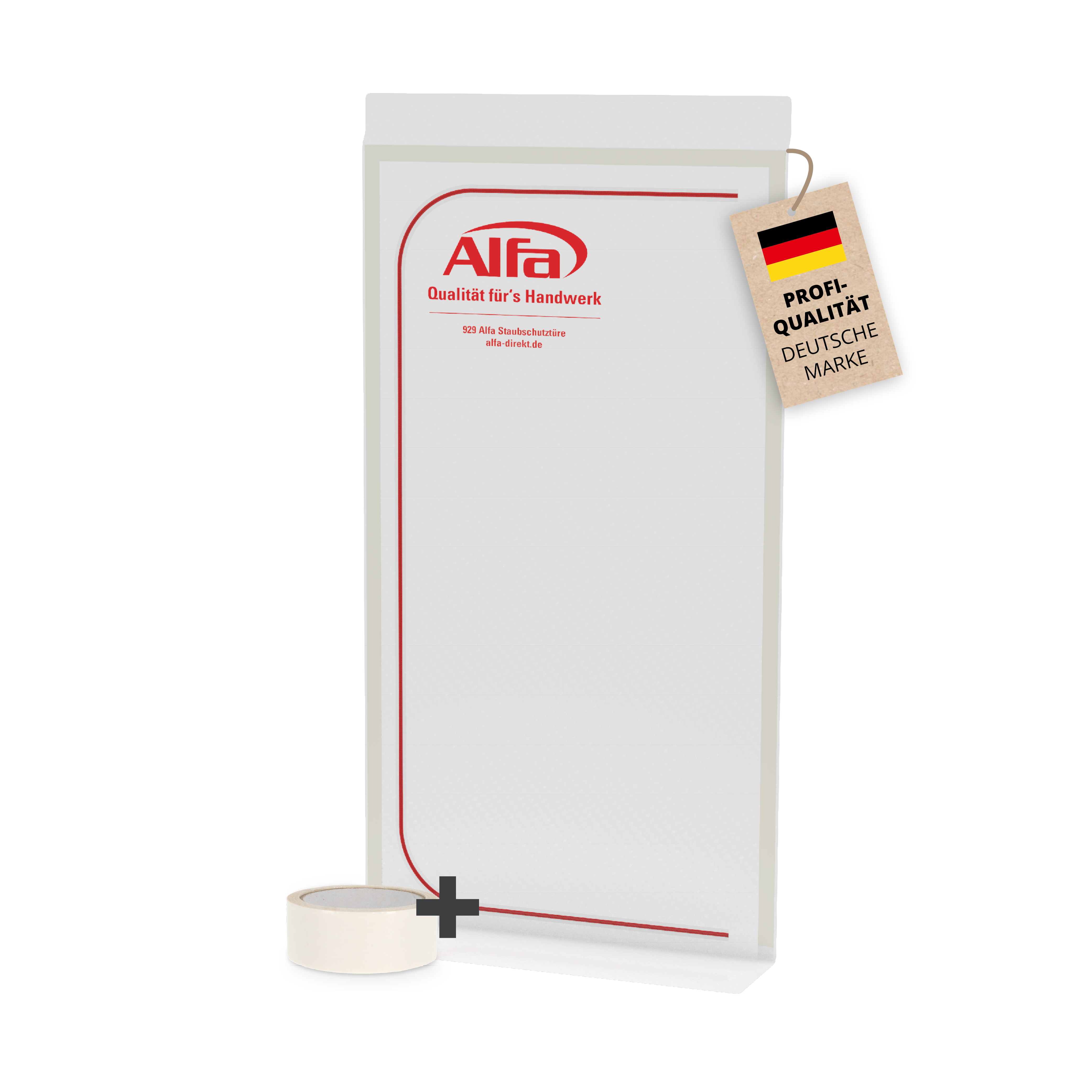Alfa Staubschutztür inkl. Klebeband