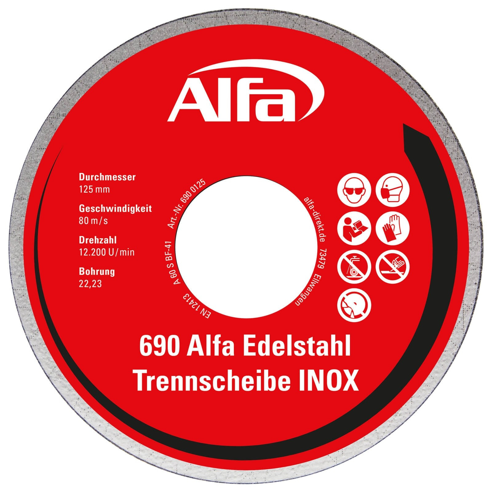 20 Stück Quantex Trennscheiben 50mm X 10mm – Für Stahl, Edelstahl, Inox & Metall – Hohe Standzeit, 30.550 U/min