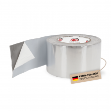 Butylband ALU (alukaschiert) 10m - Aggressiv klebendes, alukaschiertes Butylband