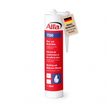 Alfa Bau- und Badsilikon (Sanitärsilikon) Kartuschenansicht
