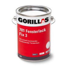 781 Fensterlack - Sehr schnell trocknender, hochdeckender Fensterlack