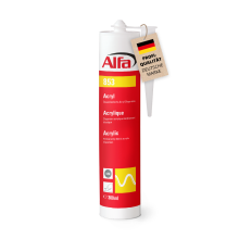 Weiße, einkomponentige Acryl-Dispersion
