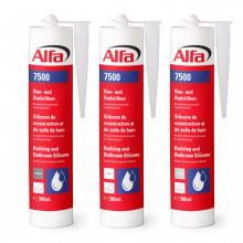 Alfa Bau- und Badsilikon (Sanitärsilikon)