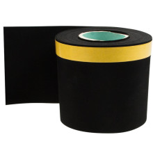 Einfache Dichtfolie aus EPDM-Kautschuk mit einseitigem Acrylat-Streifen