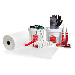 Alfa Flachdachabdichtungs Set mit Vlies 7 m²