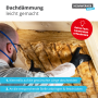 Klemmfilz mit hervorragender Wärmedämmung (WLG 035) - Anwendung