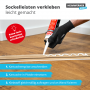 Extrastarker, pastöser, fugenfüllender Sockelleistenkleber Montagekleber