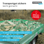 Abdecknetz Hängernetz - robustes, praktisches Anhängernetz um Ladung zu sichern