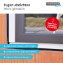 542 Alfa Fugendichtband BG1 schlagregendicht - Anwendungsschritte