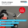Sprüh- & Pistolenreiniger 500 ml - Anwendungsschritte