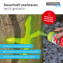 Ideales Markierwerkzeug in Neonfarben Forstspray Baustellenspray