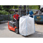 Bis 1.000kg belastbarer, extra stabiler BigBag mit Schürze und Verschlussband