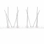Taubenabwehr Basic - Edelstahlspikes 