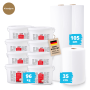 Alfa Flachdachabdichtung FLEX Set 4 - 40 m² - Kieselgrau