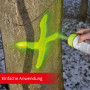 Ideales Markierwerkzeug in Neonfarben Forstspray Baustellenspray