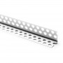500 Alfa PVC Kanten-Spachtelprofil - Aus Hart-PVC bestehendes, Längsrillen besitzendes Kantenprofil