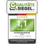 Prüfergebnis Sehr gut des Bausilikon von Alfa - Prodi-Qualität zum fairen Preis.