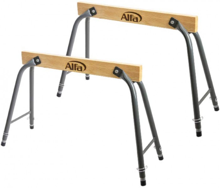 Alfa Arbeitsbock 2 Stück aus robustem Stahl