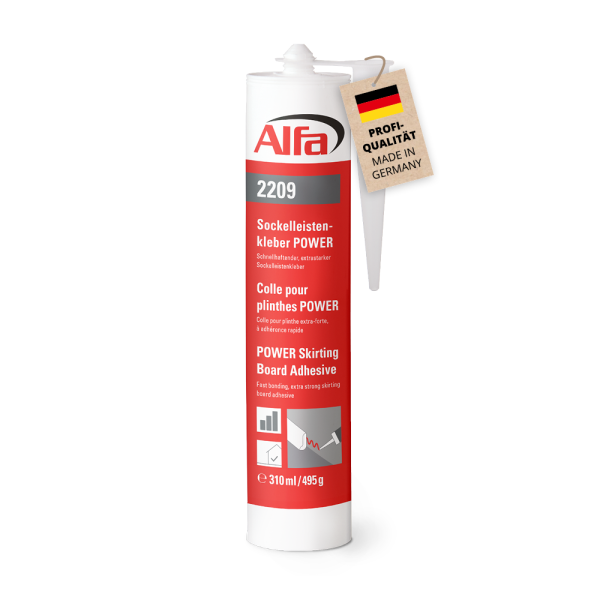 Alfa Sockelleistenkleber POWER
