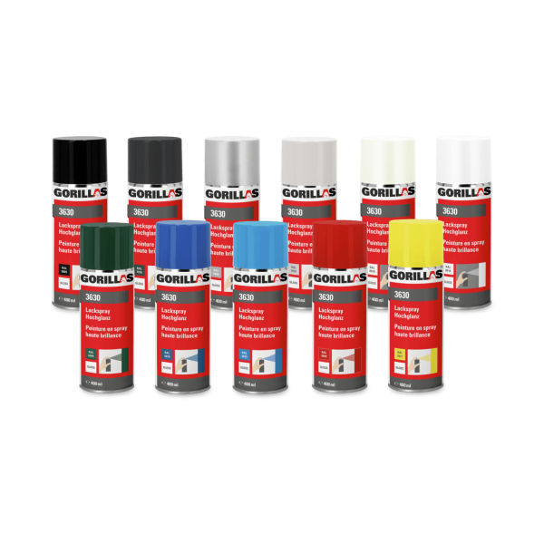 Gorillas Lackspray 400 ml Hochglanz