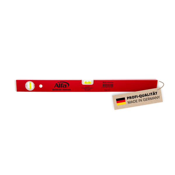 Alfa Wasserwaage mit 2 Libellen