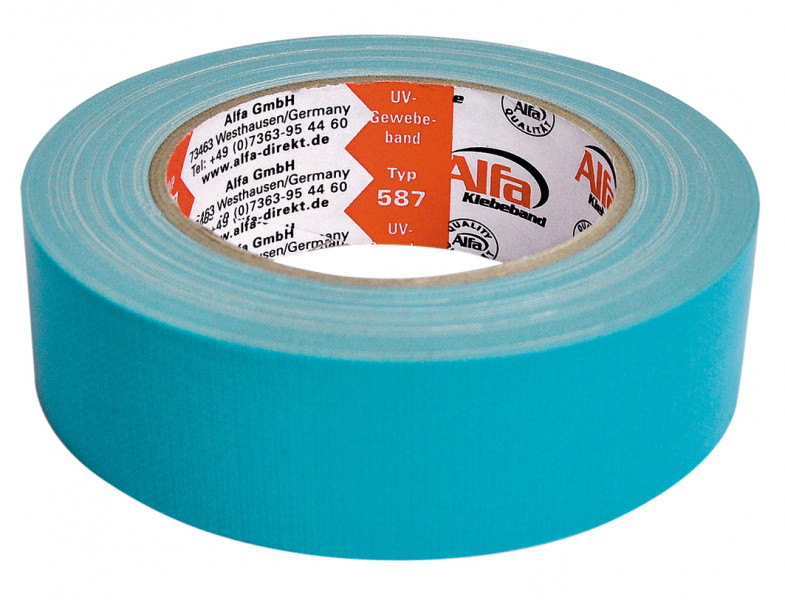 Alfa UV-Gewebeband Blau