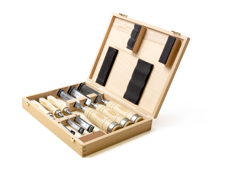 Alfa Stech- / Zimmermannsbeitel Satz KOMBI 