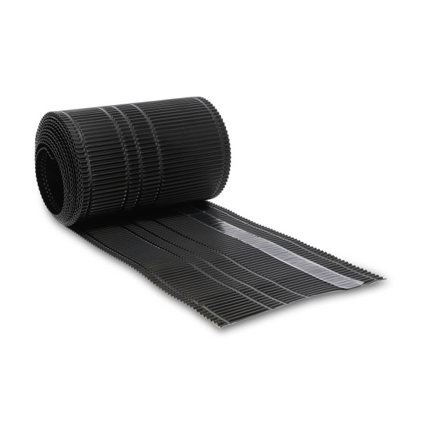 Alfa Traufenrolle ALU schwarz