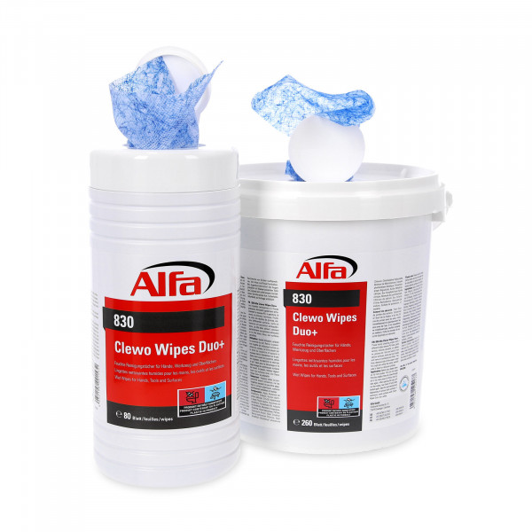 Alfa Clewo Wipes Duo+ (Reinigungstücher)