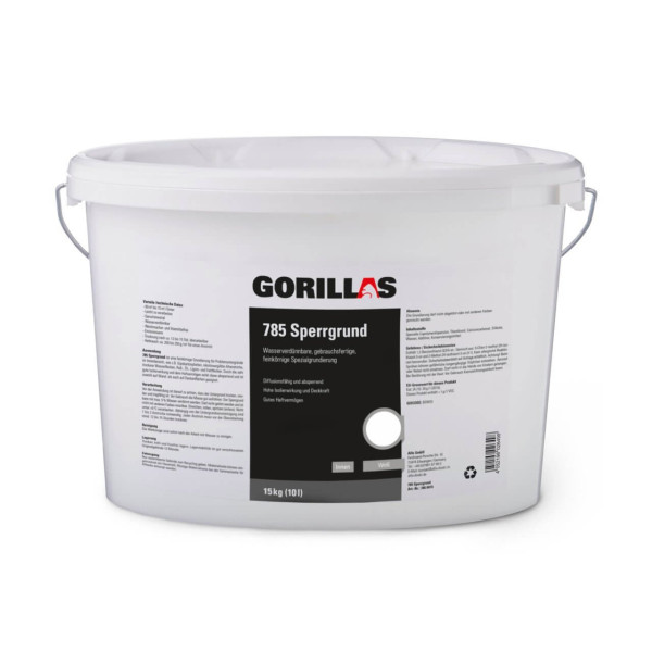 Gorillas Sperrgrund (Grundierung innen)