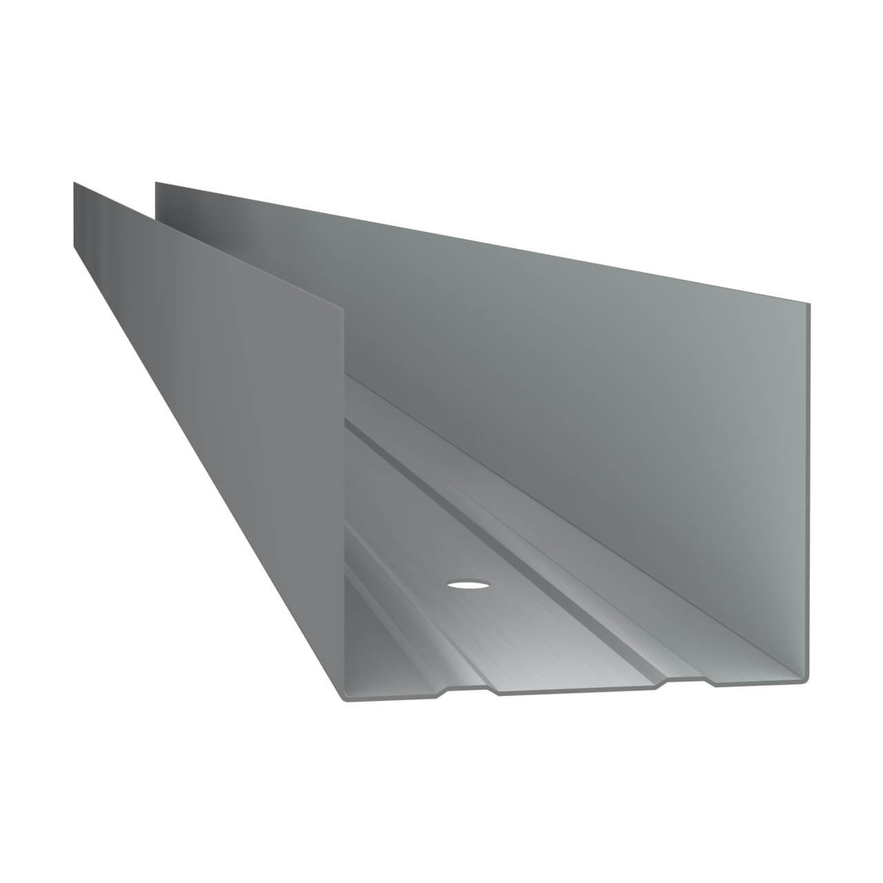 8x König UW-Profil Ständerprofil aus verzinktem Stahlblech 40 mm x 100 mm x 2, m Trockenbauprofil ideal zum Erstellen von nicht tragenden Trennwänden