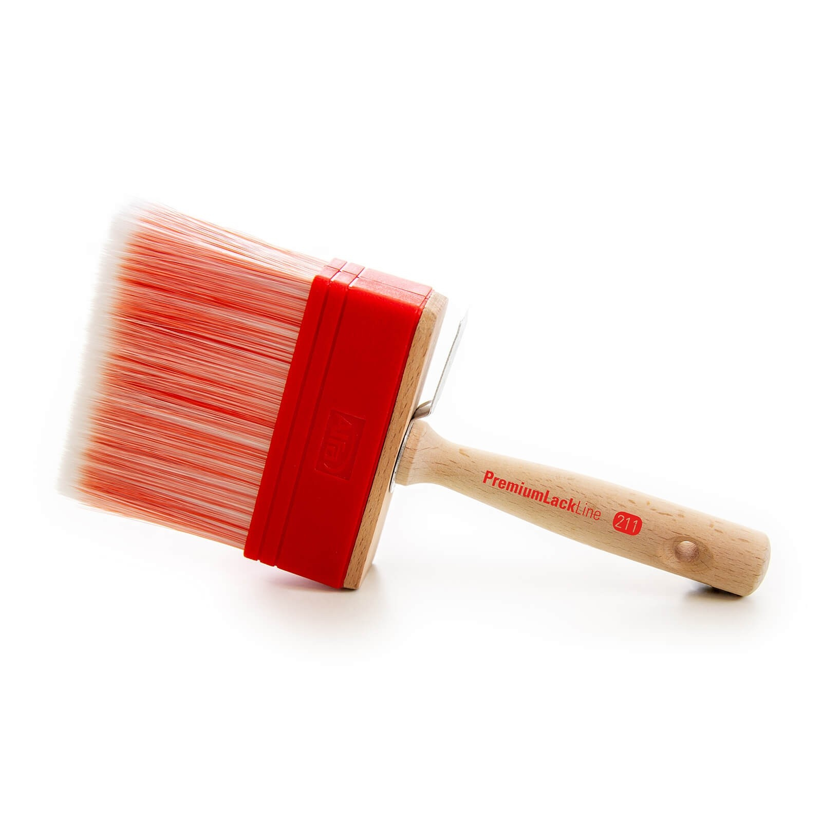 Alfa PREMIUM Lack-Flächenstreicher 100 mm 6 Stück Pinsel Malerpinsel Malerzubehör Lasurpinsel Wandfarbe Fassadenpinsel Deckenbürste Flächenpinsel