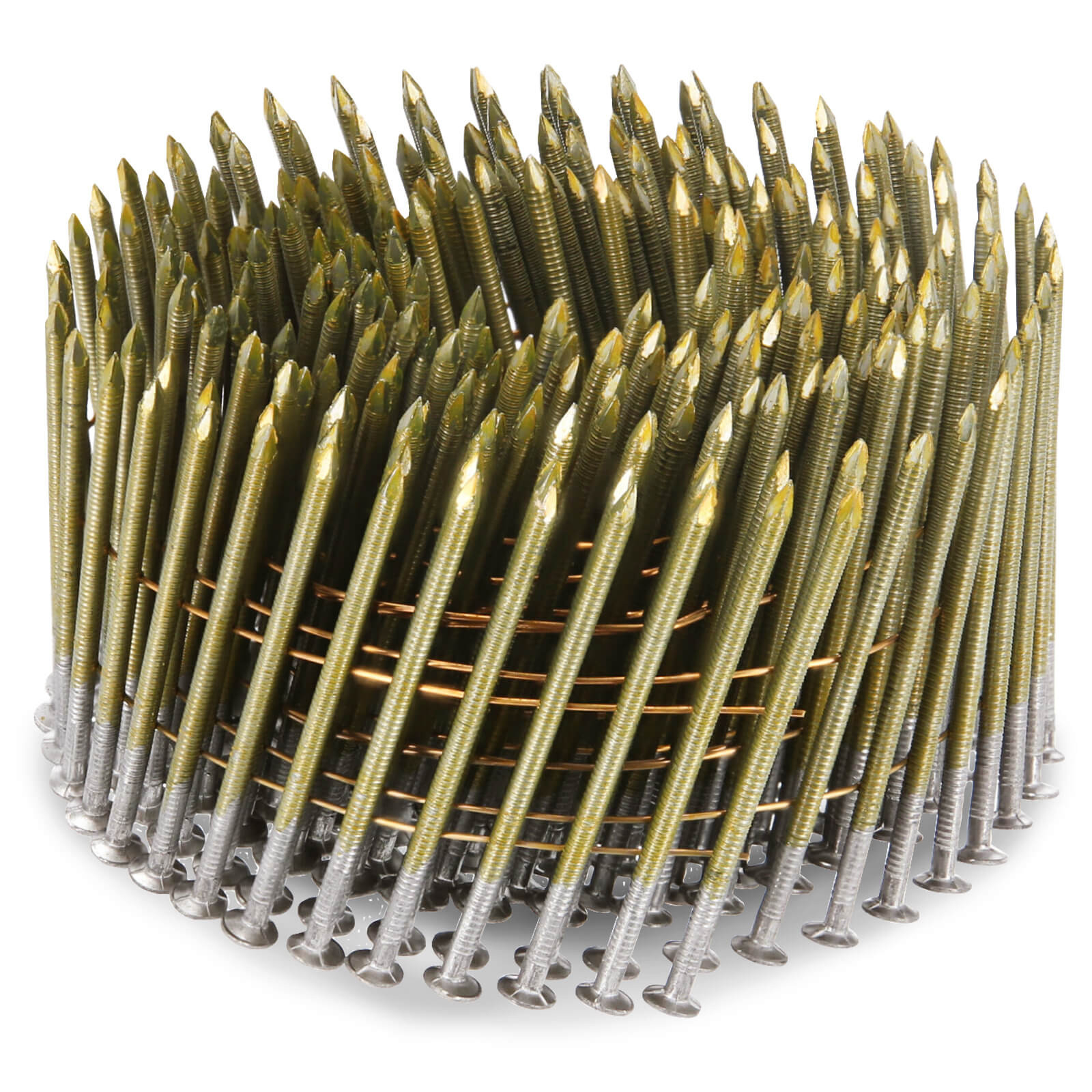 2 x 3.600 Prebena Coilnäger Blank 90 mm Coilnägel Typ CNW