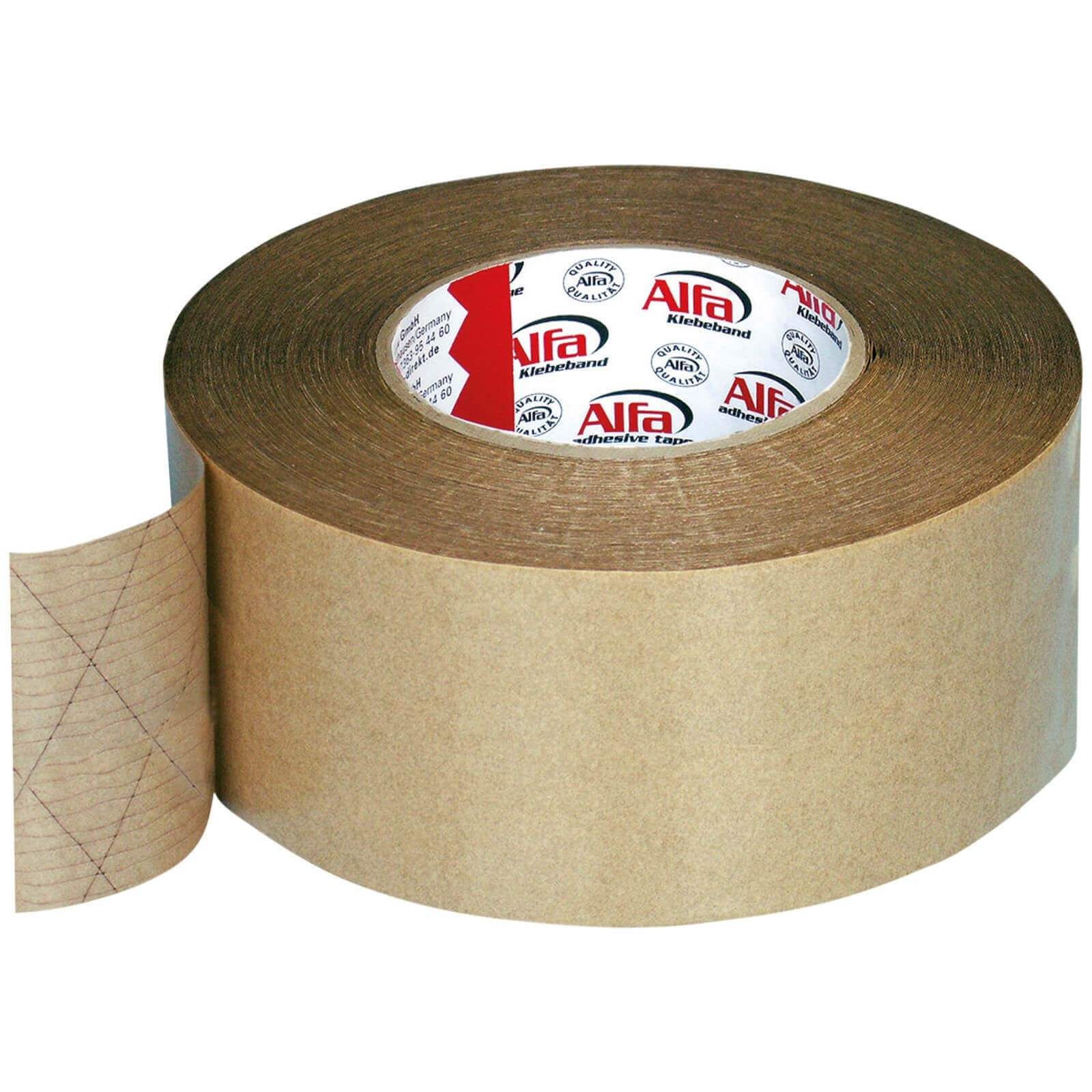 2x Alfa Sockelleistenklebeband 50 mm x 50 m Doppelseitig klebendes Montageklebeband Profi-Qualität Made in Germany