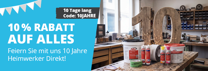 10 Jahre Banner mobil
