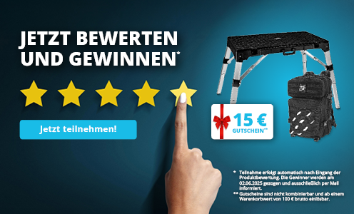 Jetzt mit Produktbewertungen gewinnen!